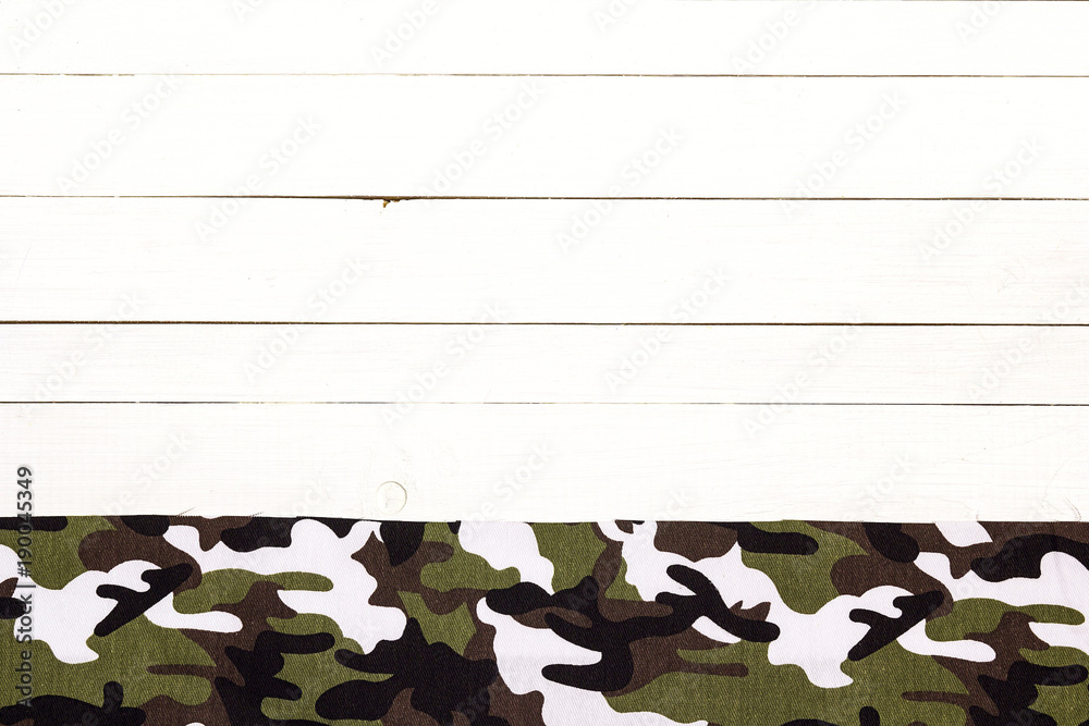 military camo border