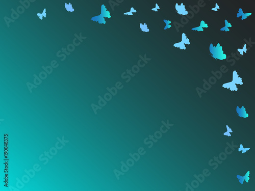 Glowing background with magic butterflies.
moths flying at night vector
