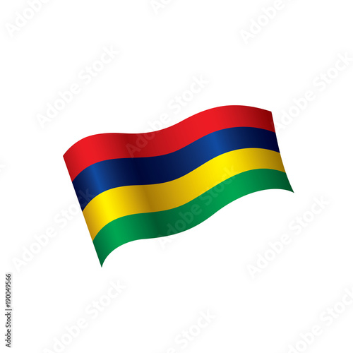 Free Download Mauritius flag, vector illustration - GFXLoad