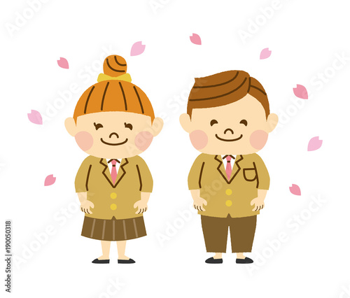 男女の学生