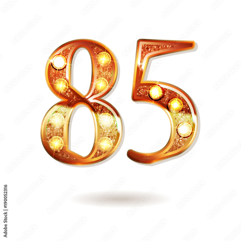 85 years anniversary celebration design 85 years anniversary celebration design