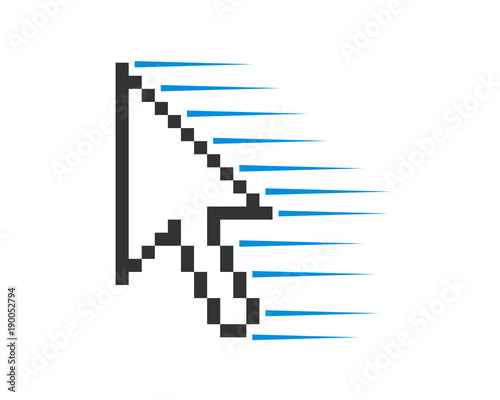 mouse cursor icon image vector logo