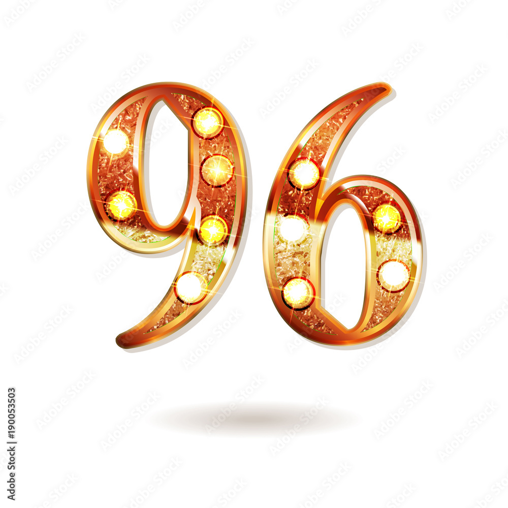 96 years anniversary celebration design 96 years anniversary celebration design