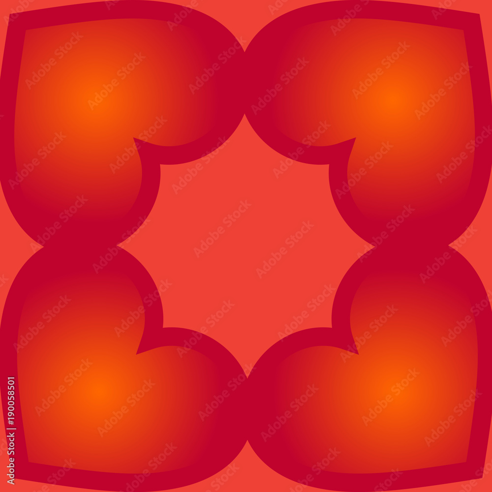 Abstract Love Heart and Valentines day Background Vector. Abstract Love Heart and Valentines day Background Vector.