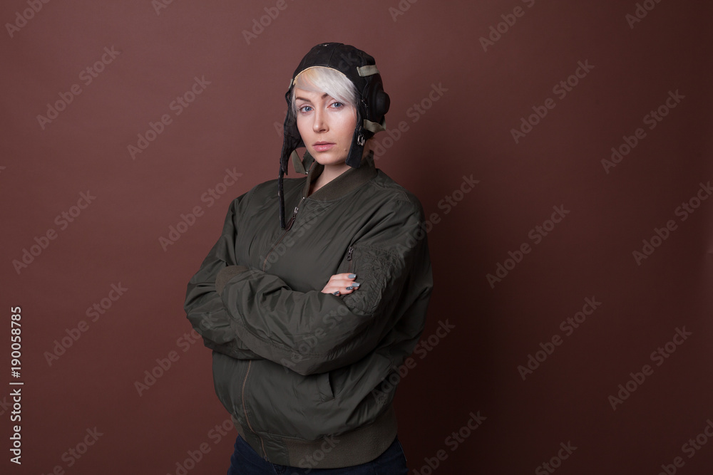 girl dreams to learn to be a pilot of an aircraft girl dreams to learn to be a pilot of an aircraft