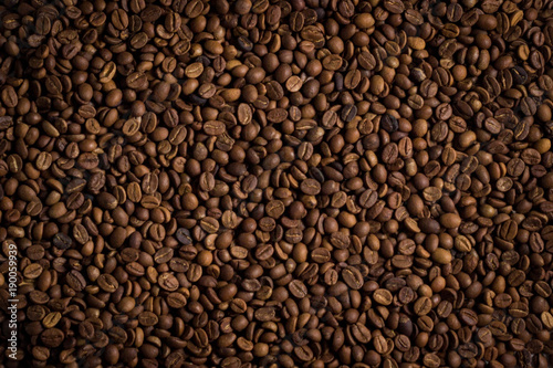 Coffee beans. Can be used as Coffee background