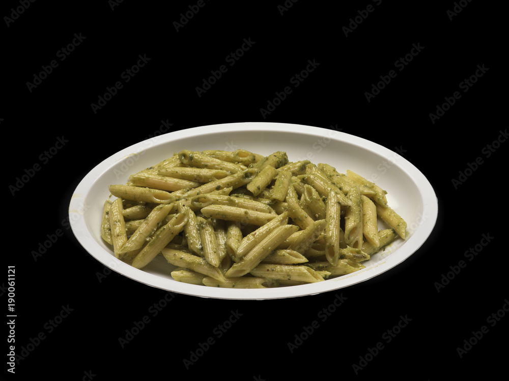 penne pasta with pesto penne pasta with pesto