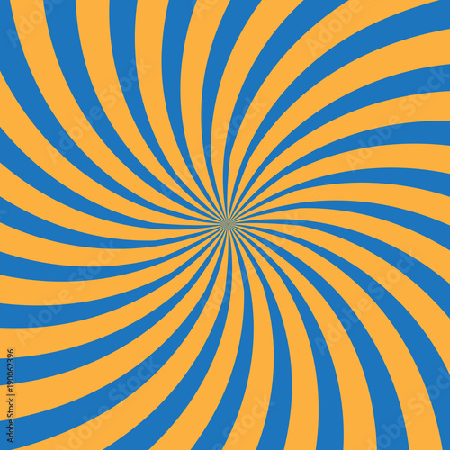 Blue sun shine vector