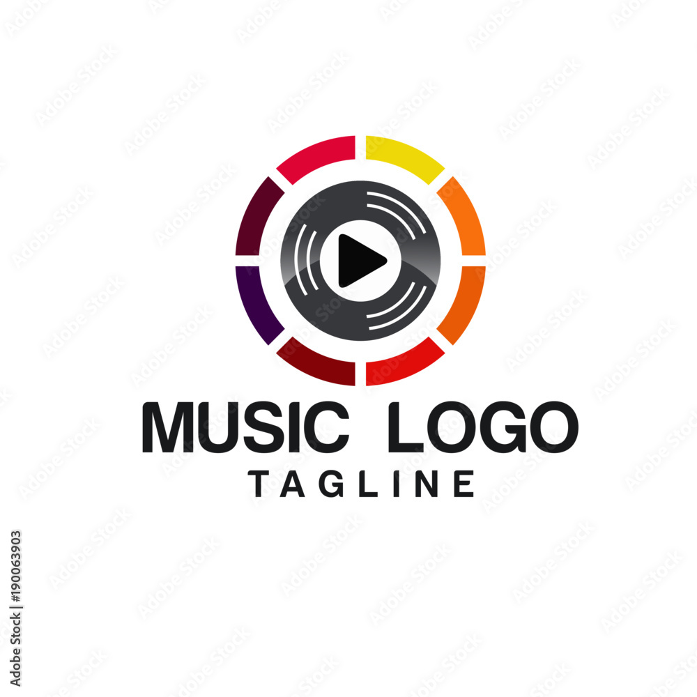 Creative Music Logo Design Template Creative Music Logo Design Template