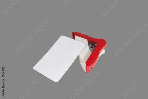 Corner cutter rounder punch.