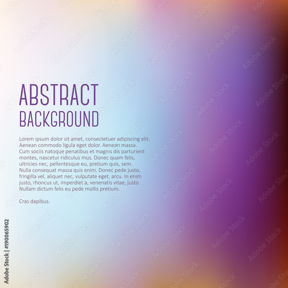 Abstract blurred background Abstract blurred background