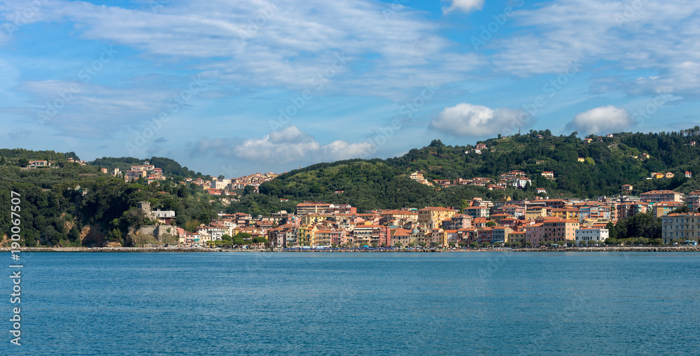 Fototapeta premium San Terenzo Village - Lerici Liguria Italy