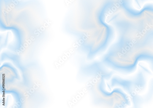 Abstract flowing light blue iridescent gradient background