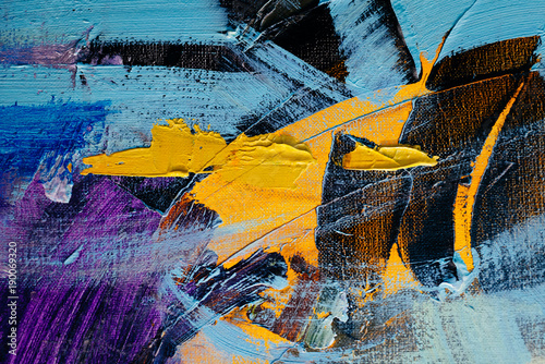 painted abstract background