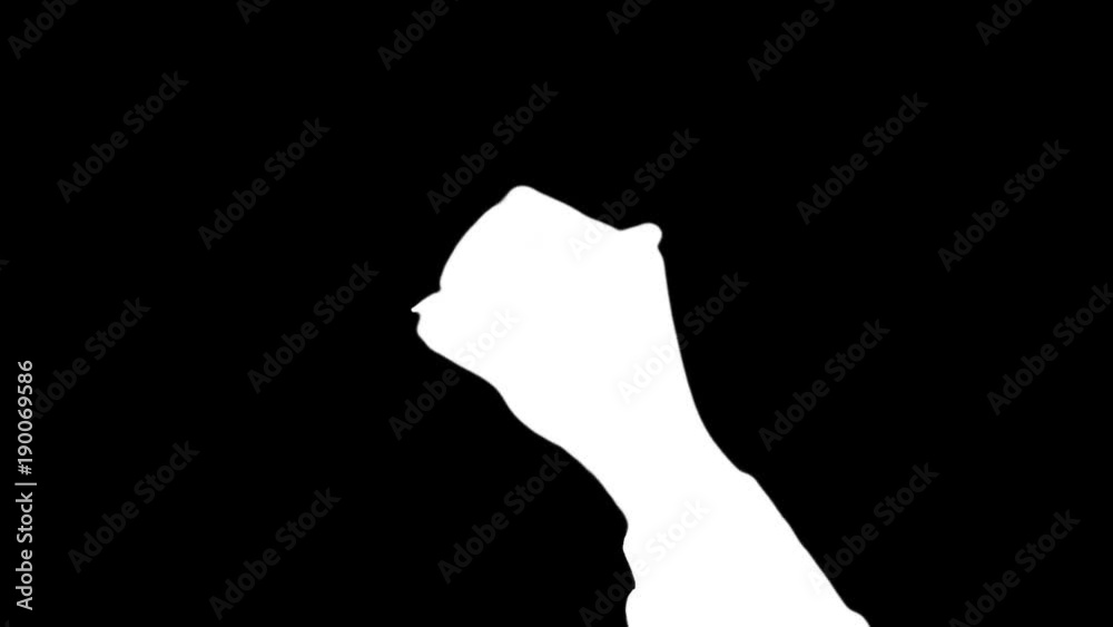 Hand Writes and Erases. Green screen - Chroma key. With alpha matte. Hand Writes and Erases. Green screen - Chroma key. With alpha matte.