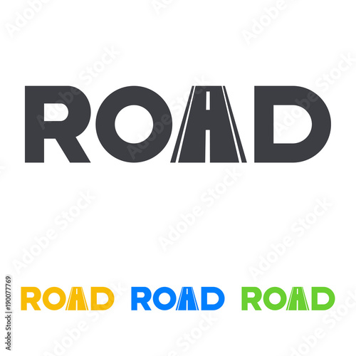 Logotipo ROAD en varios colores
