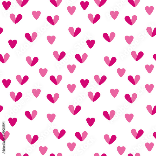 vector seamless background pattern hearts