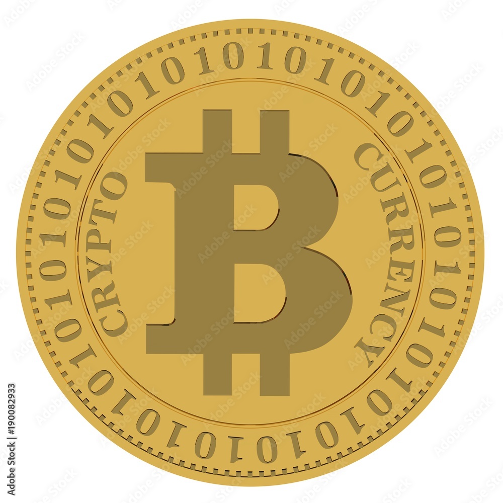 bitcoin bit coin symbol sign icon 3d bitcoin bit coin symbol sign icon 3d