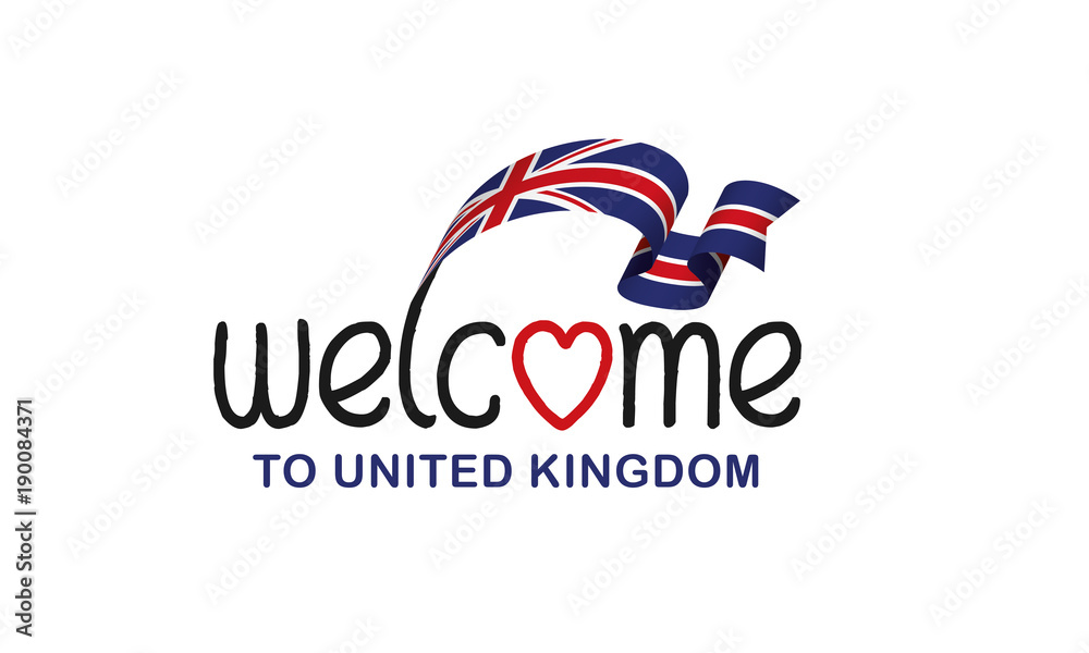 United Kingdom flag background