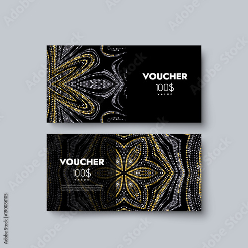 Gift voucher design template