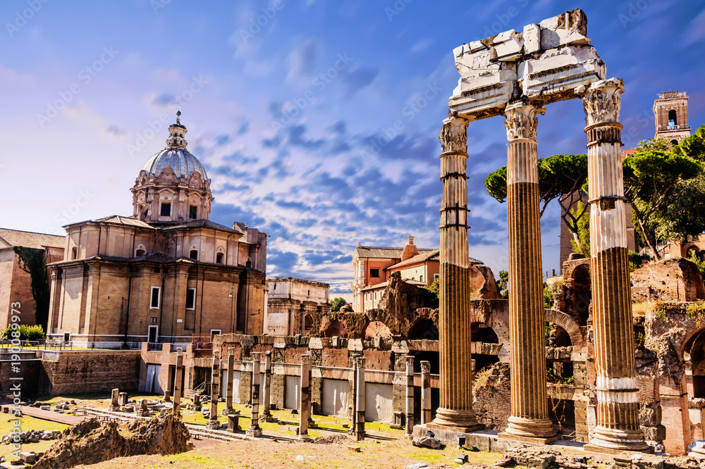 Ruins of the Old Roman Forum
