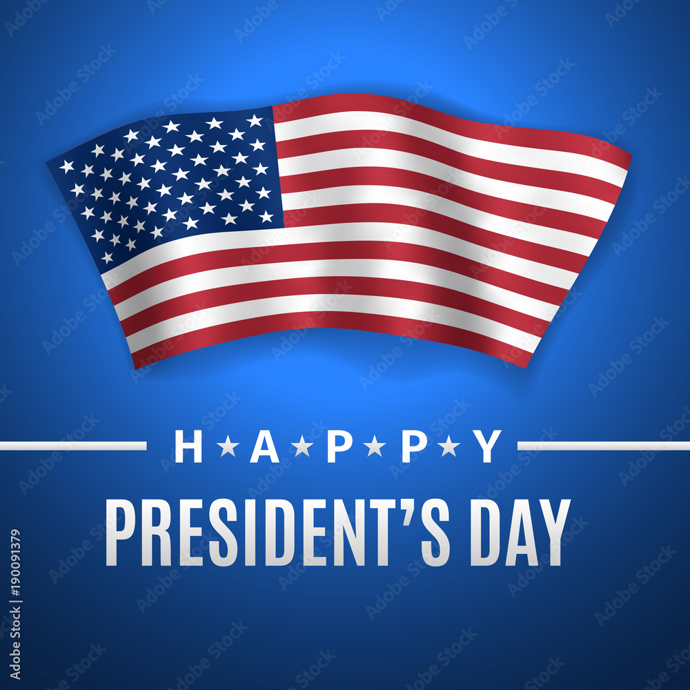 Happy President's Day greeting card Happy President's Day greeting card