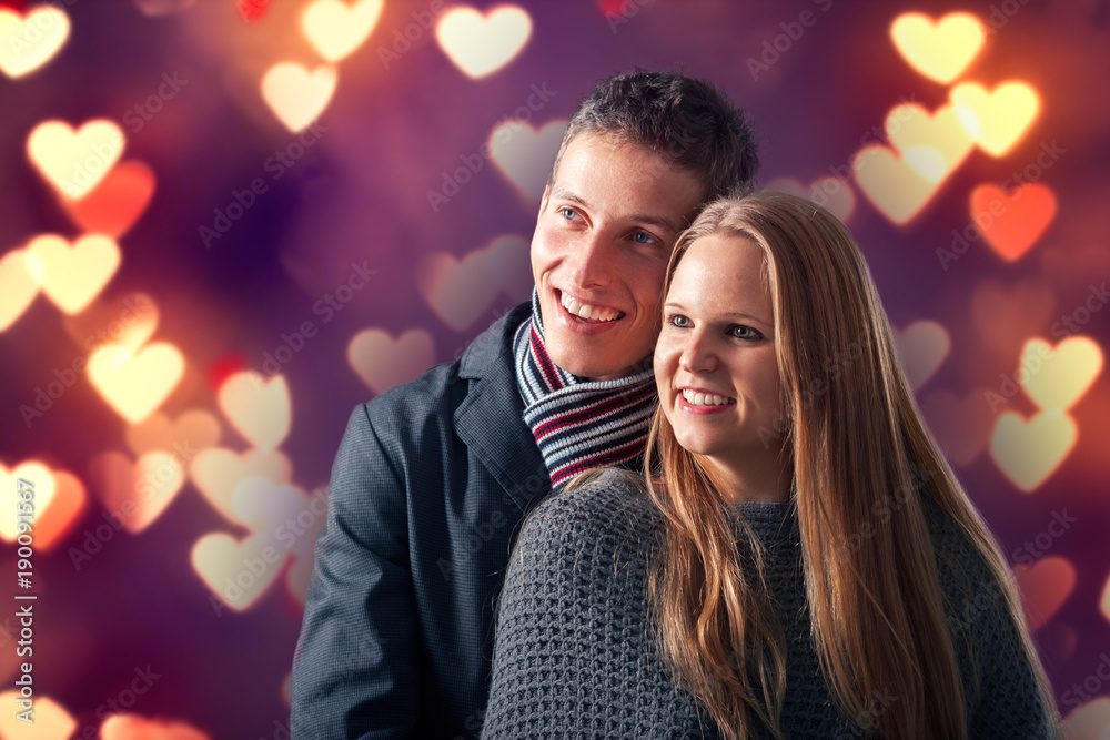 Young couple in love