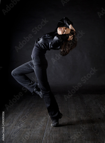 Modern style woman dancer © Nadezhda Bolotina