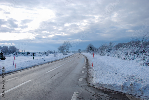 Country road in a winter land © Birgitta
