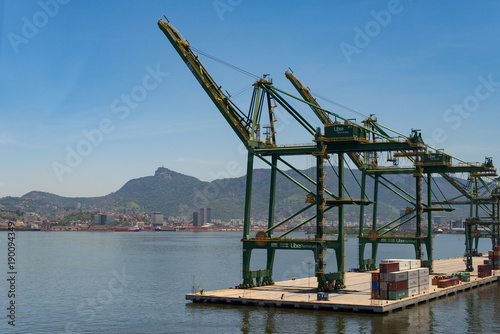 Commercial Port Cranes of Rio de Janeiro