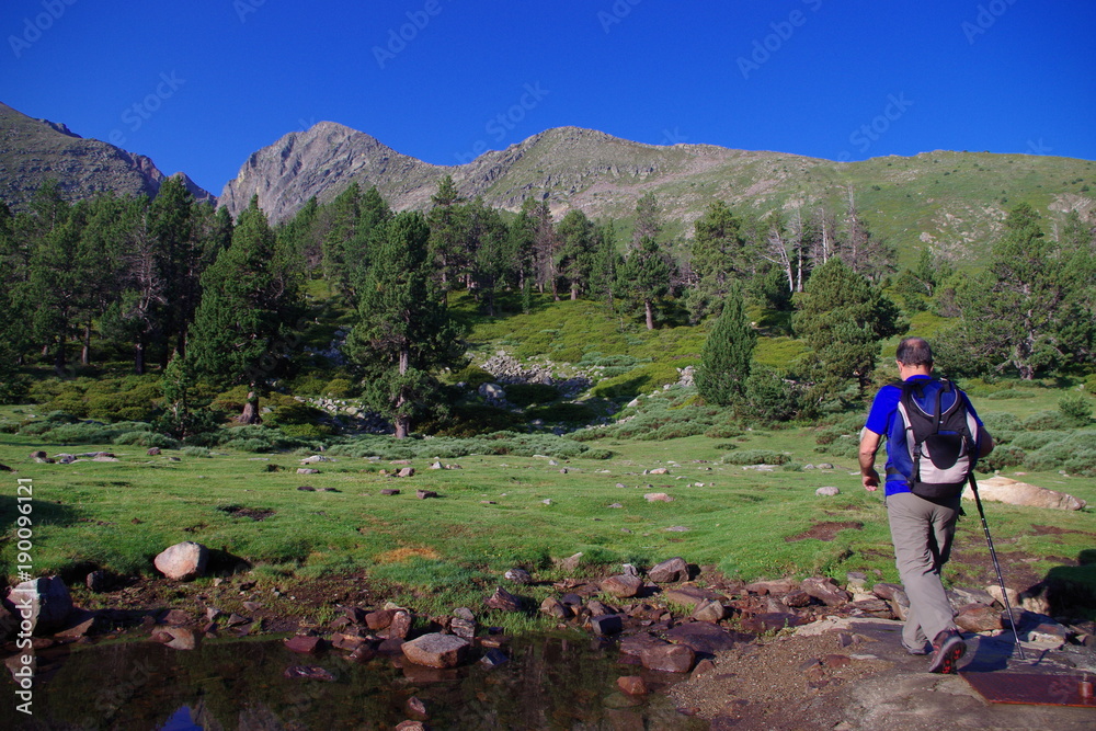 Rando dans le massif du Canigou dans les Pyrénées Orientales