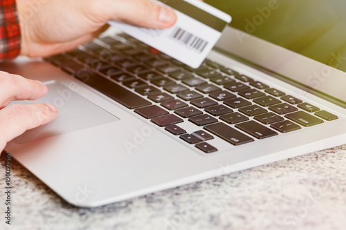 Wallpaper Mural Online credit card banking operations concept Torontodigital.ca