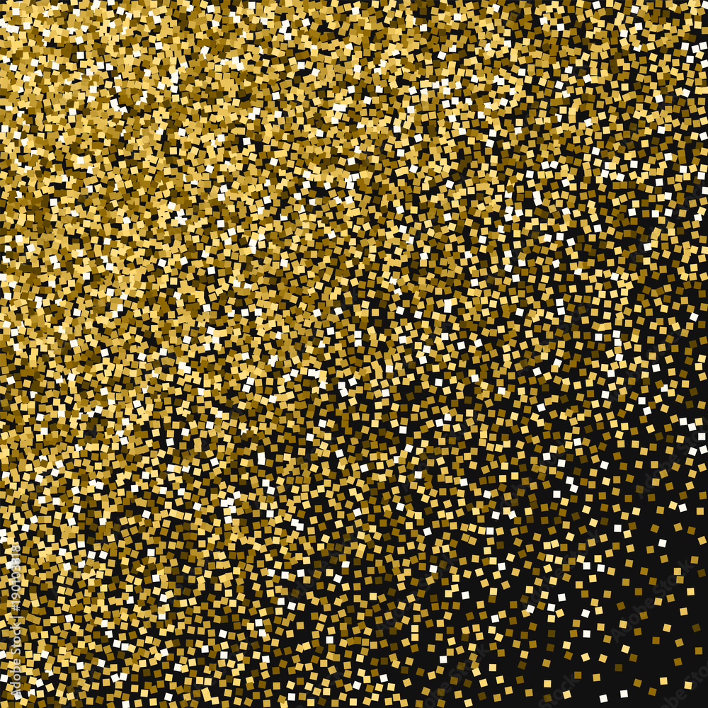 Gold glitter. Abstract scatter with gold glitter on black background. Incredible Vector illustration. Gold glitter. Abstract scatter with gold glitter on black background. Incredible Vector illustration.