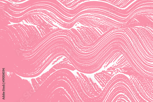 Natural soap texture. Alive bright pink foam trace background. Artistic amazing soap suds. Cleanliness, cleanness, purity concept. Vector illustration.