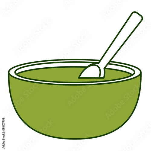 Mexican beans bowl icon vector illustration graphic design