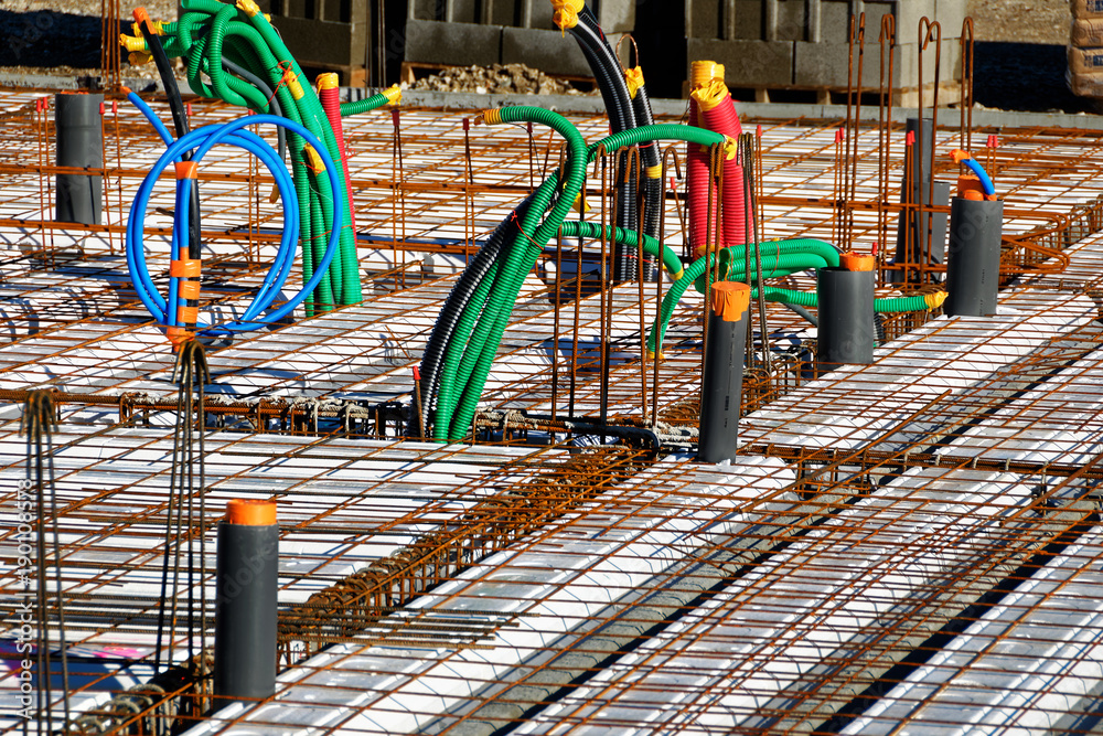 Travaux de construction immeuble