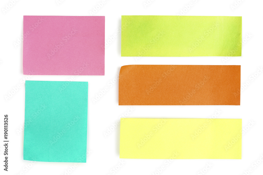 colorful notes colorful notes
