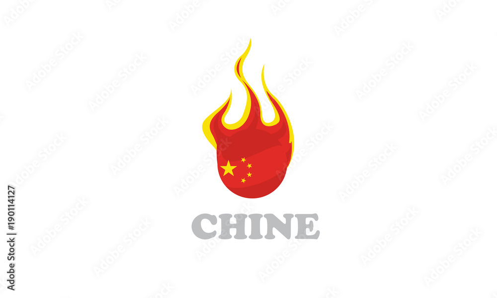 chine flag chine flag
