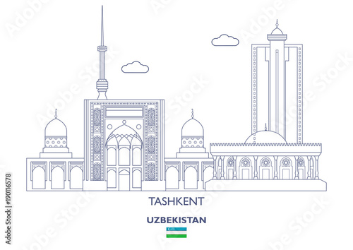 Tashkent City Skyline, Uzbekistan