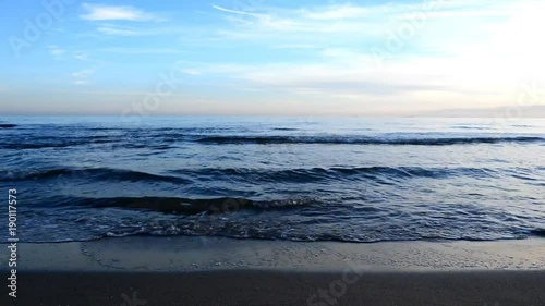 Wallpaper Mural The coast of Oropesa del Mar at a sunrise Torontodigital.ca