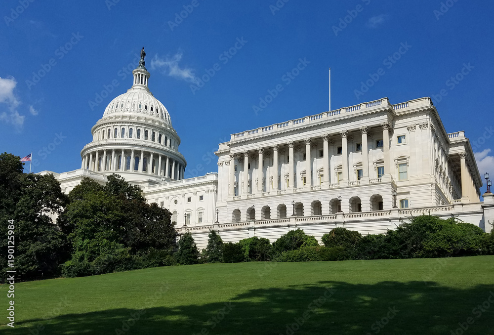 United States Capitol Building, on Capitol Hill in Washington DC, USA.