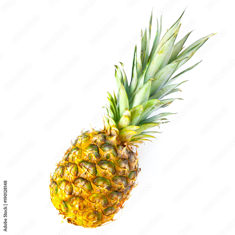 Fototapeta premium pineapple on a white background