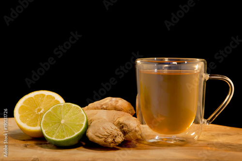 cup ginger lemon tea
