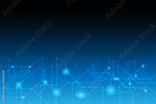 abstract futuristic hardware circuit technology background interface information.vector and illustration