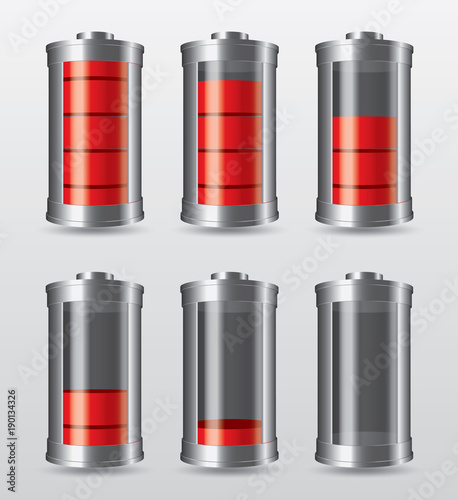 Batterie rouge