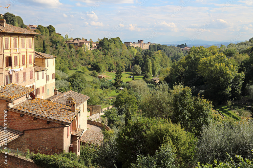 Tuscan landscape near Siena, Italy