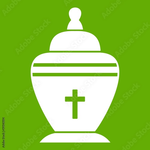 Urn icon green