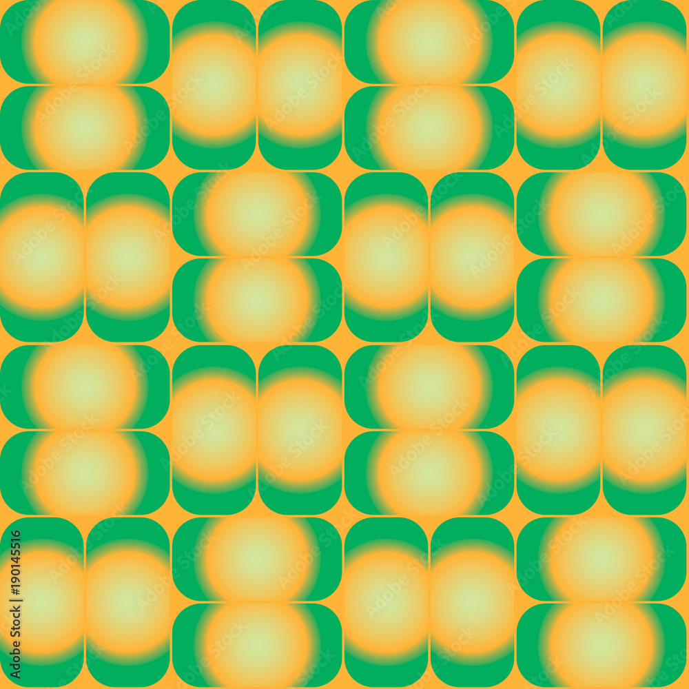 granule molecules yellowish green hues