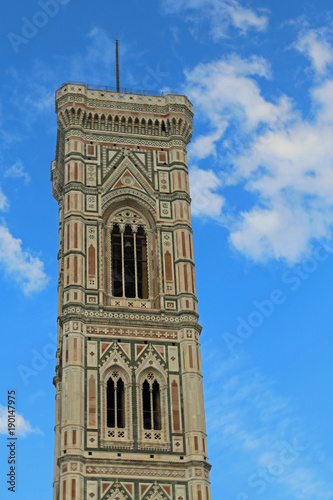 Slika na platnu fantastic view of ancient Bell tower of an italian artist called GIOTTO in Flore