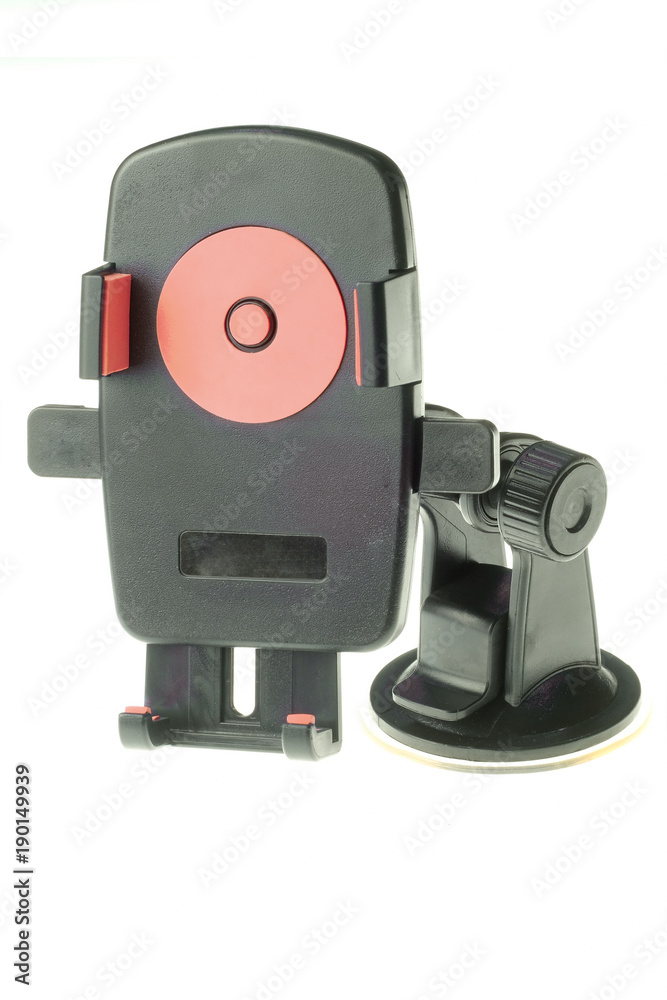 Mobile phone holder close up Mobile phone holder close up
